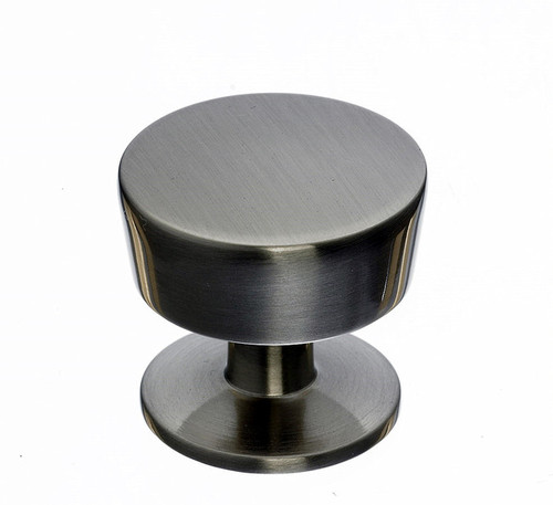 Top Knobs Essex 1 3/16" Diameter Round Knob, Brushed Satin Nickel - M1122