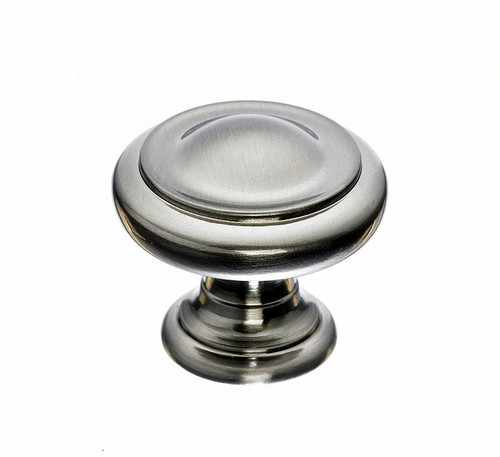 Top Knobs Dome 1 1/8" Diameter Round Knob, Brushed Satin Nickel - M1116