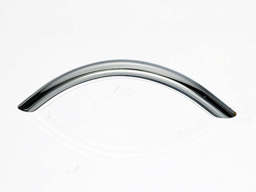 Top Knobs Nouveau M425 3 3/4" CC Curved Wire Door Pull - Polished Chrome