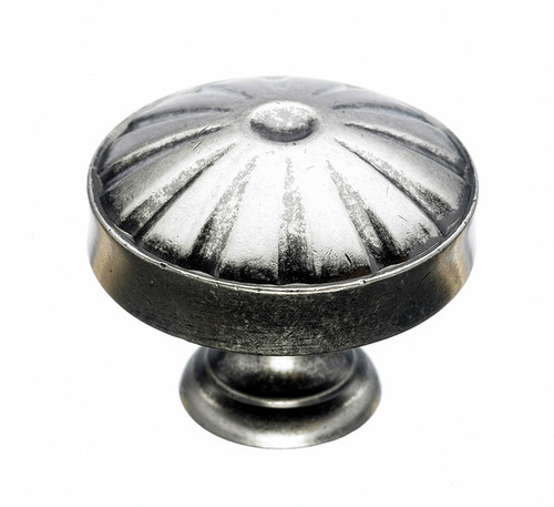 Top Knobs Dakota M1223 1 1/4" Round Cabinet Knob - Antique Pewter