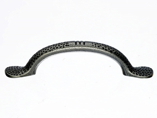 Top Knobs Britannia M47 3 3/4" CC Warwick Fixed Door Pull - Cast Iron