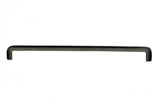 Top Knobs Wedge 12" Center to Center Bar Pull, Cast Iron - M1803