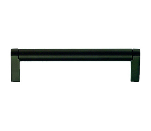 Top Knobs M1017 5 1/16" CC Pennington Bar Door Pull - Flat Black