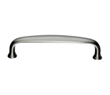 Top Knobs Charlotte 4" Center to Center Bar Pull, Brushed Satin Nickel - M1279