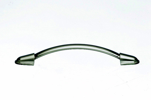 Top Knobs Buckle 5 1/16" Center to Center Bar Pull, Brushed Satin Nickel - M1266