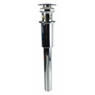 Mountain Plumbing Stationary Dome Lav Drain With Overflow - Brushed Nickel - MT744-3/BRN