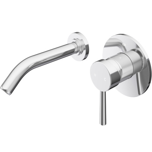 Vigo Single Handle Wall Mount Lavatory Faucet - Chrome