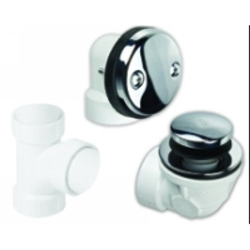 Mountain Plumbing BDWPTTP ACP Soft Toe Touch Drain Economy Plumber's Half Kit - Antique Copper