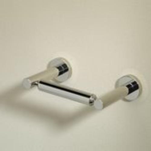 Valsan Porto 67523NI Double Post Tissue Paper Holder - Polished Nickel