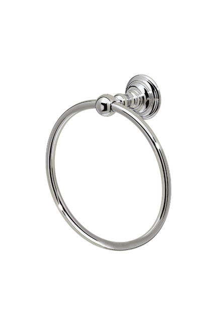 Valsan Kingston 66340CR 6" Towel Ring - Chrome