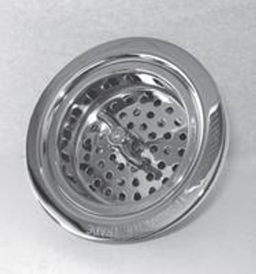 Trim To The Trade 4T-242-2 Lock Style Basket Strainer for Kitchen Sink - Polished Brass PVD