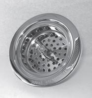 Trim To The Trade Lock Style Basket Strainer For Kitchen Sink - Brushed Nickel - 4T-242-50