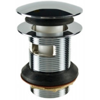Mountain Plumbing Soft Toe Touch Bath Drain Only With Overflow Hole - Brushed Nickel - BDWOF-ST/BRN