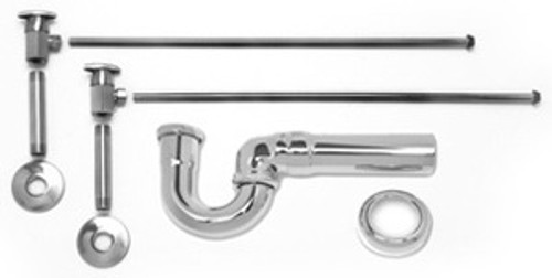 Mountain Plumbing MT3047-NL/ORB Lav Supply Kits W/New England/ Massachusetts P-Trap -  Oil Rubbed Bronze