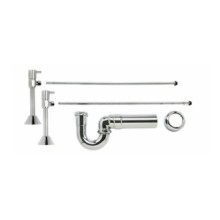 Mountain Plumbing Lav Sweat Supply Kits W/New England/ Massachusetts P-Trap - Oil Rubbed Bronze - MT5170L-NL/ORB
