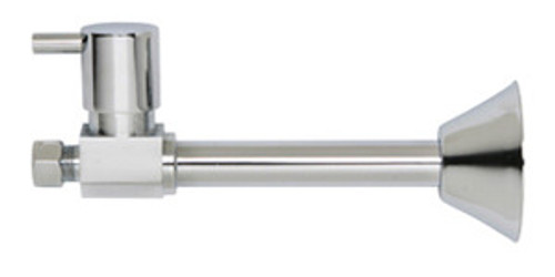 Mountain Plumbing MT517L-NL/PVD Brass Lever Handle Sweat Straight Valve -  Polished Brass
