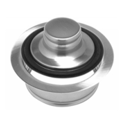 Mountain Plumbing MT204 SC Waste Disposer Flange / Collar and Stopper - Satin Chrome