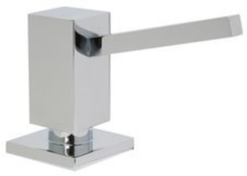 Mountain Plumbing MT106 CPB Square Soap & Lotion Dispenser - Polished Chrome