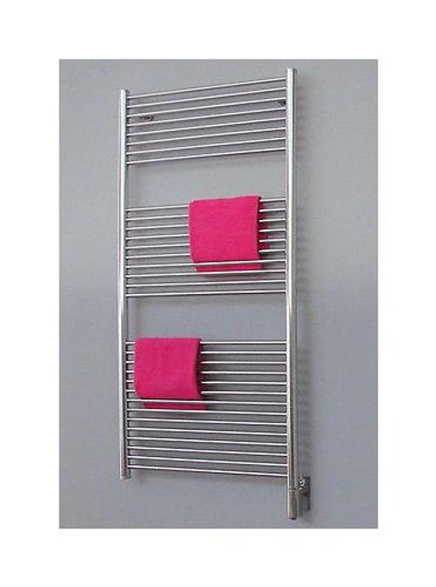 Amba Antus A-2056-B 20" W x 56" H Towel Warmer & Space Heater - Brushed Stainless