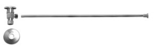 Mountain Plumbing MT6820-NL/BRN Oval Handle Toilet Angle Supply Kit -  Brushed Nickel Mountain Plumbing MT6820-NL/BRN Oval Handle Toilet Angle Supply Kit -  Brushed Nickel