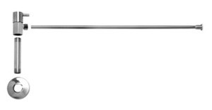 Mountain Plumbing Lever Handle Toilet Angle Supply Kit-Chrome - MT5800L-NL/CPB