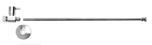 Mountain Plumbing MT5122L-NL/SC Lever Handle Toilet Straight Supply Kit -  Satin Chrome Mountain Plumbing MT5122L-NL/SC Lever Handle Toilet Straight Supply Kit -  Satin Chrome
