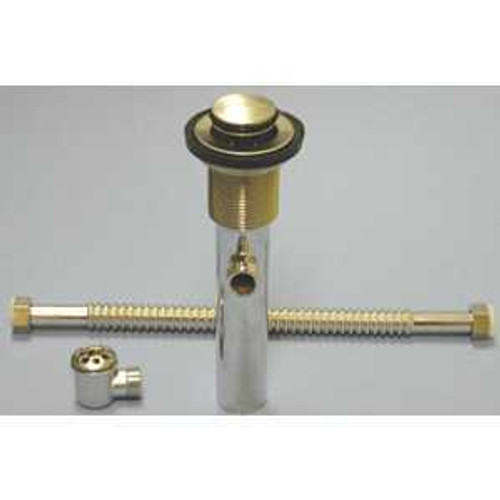 Hamat OVERFLOW ASSEMBLY Stainless Sink Drain with Overflow Assembly