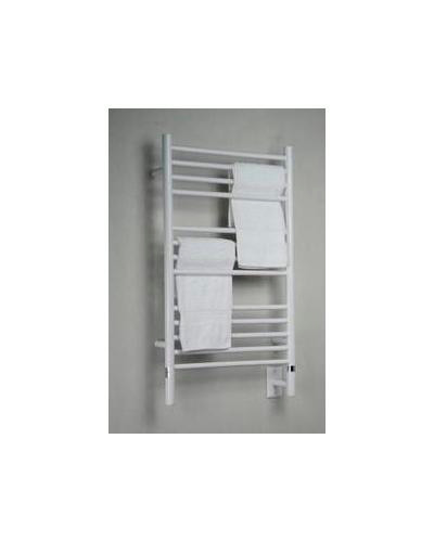 Amba Jeeves Model C Straight Electric Heated Towel Warmer - White - 20-1/2" W x 36" H - CSW