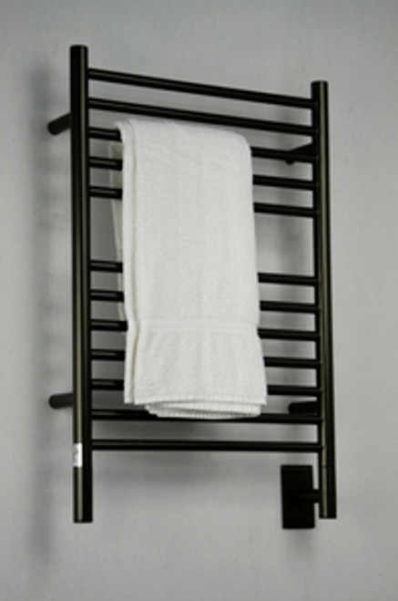 Amba Jeeves ESO-20 E Straight Electric Heated Towel Warmer - Oil Rubbed Bronze - 20-1/2" W x 31" H