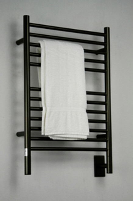 Amba Jeeves ESO-20 E Straight Electric Heated Towel Warmer - Oil Rubbed Bronze - 20-1/2" W x 31" H Amba Jeeves ESO-20 E Straight Electric Heated Towel Warmer - Oil Rubbed Bronze - 20-1/2" W x 31" H