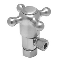 Mountain Plumbing Cross Handle Angle Valve - Polished Nickel - MT4003X-NL/PN