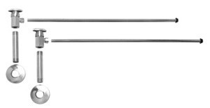 Mountain Plumbing MT6910-NL-GPB Oval Handle Lav Angle Supply Kit - Polished Gold