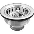 Westbrass D214 12 Large Basket Strainer-Post Style - Oil Rubbed Bronze - D214-12