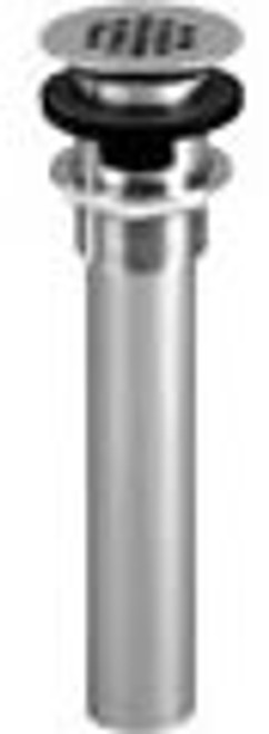 Westbrass D411-2 26 Lavatory Grid Strainer Drain with Overflow - Chrome