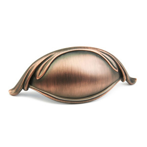 Schaub 265-EBZ French Farm Cup Door Pull 3" cc - Empire Bronze Schaub 265-EBZ French Farm Cup Door Pull 3" cc - Empire Bronze