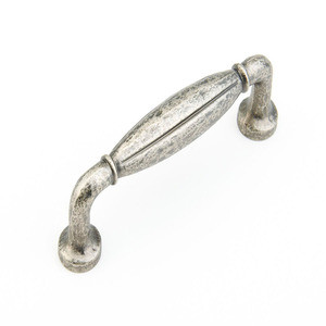 Schaub 255-VN Siena Door Pull 96 mm (3.78") cc - Vibra Nickel