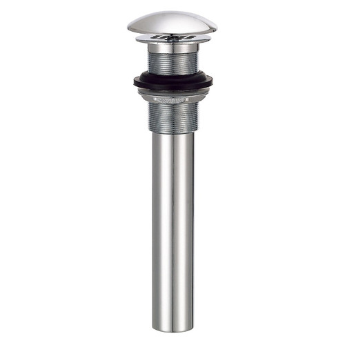 Gerber 1 1/4" Drain w/ Cover and Grid Strainer w/o Overflow - Brushed Nickel - D495082BN