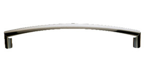 Top Knobs Griggs 12" Center to Center Appliance Pull, Brushed Satin Nickel - TK141BSN
