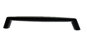 Top Knobs Rung 12" Center to Center Appliance Pull, Flat Black - TK152BLK