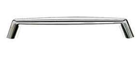 Top Knobs Rung 12" Center to Center Appliance Pull, Polished Chrome - TK152PC
