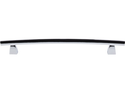 Top Knobs Sanctuary Arched 8" Center to Center Bar Pull, Polished Chrome - TK5PC