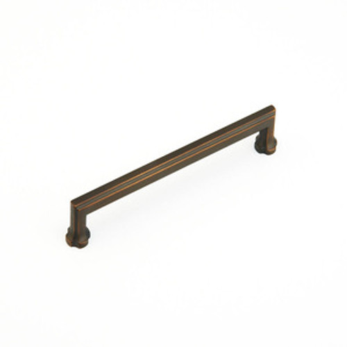 Schaub 879-ABZ Empire Door Pull 8" cc - Ancient Bronze