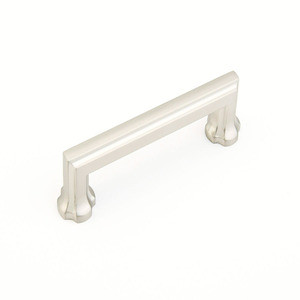 Schaub 877-15 Empire Door Pull 4" cc - Satin Nickel