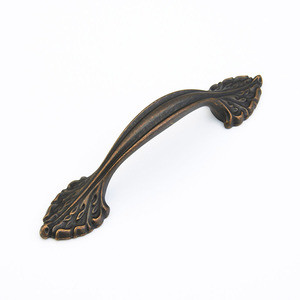 Schaub 871-ABZ Corinthian Door Pull 96 mm (3.78") cc - Ancient Bronze