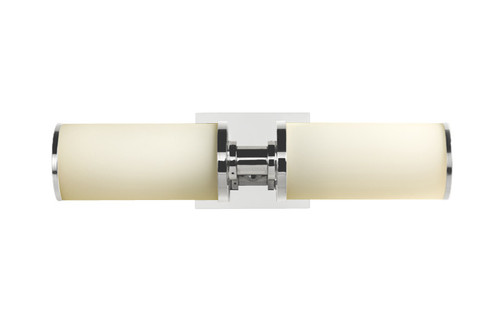 Valsan 30967ES Braga Bathroom Double Wall Light - Satin Nickel