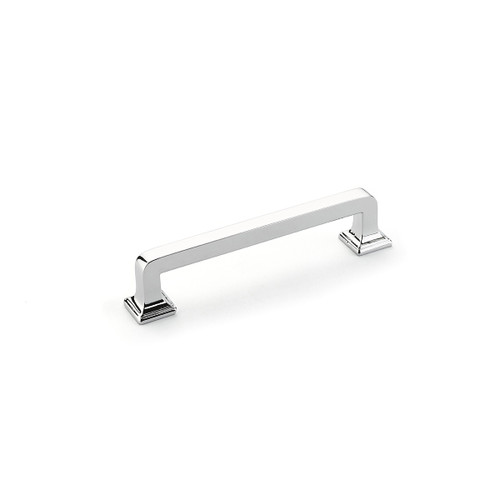 Schaub Menlo Park Door Pull 4" cc - Polished Chrome - 538-26