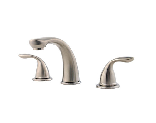 Price Pfister 1T6-510K Pfirst Series Two Handle Roman Tub Faucet - Brushed Nickel