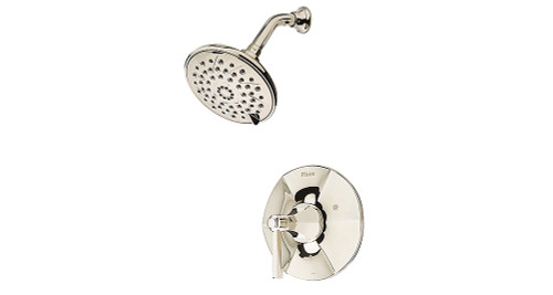 Price Pfister LG89-7DED Arterra Shower Faucet Trim with Six Function Shower Head - Polished Nickel