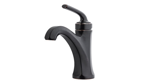 Price Pfister LG42-DE0Y Arterra Single Handle Bathroom Faucet with Metal Pop-Up Drain - Tuscan Bronze