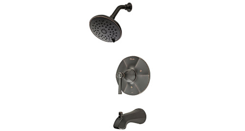 Price Pfister LG89-8DEY Arterra Tub and Shower Faucet Trim with Multi Function Shower Head   Tuscan Bronze